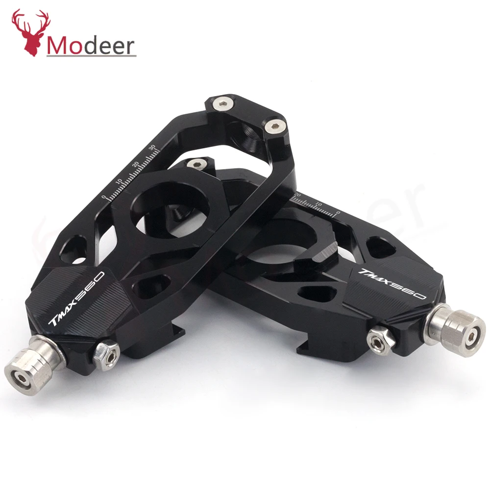 Tech Accessories 2022 - CNCモーターサイクルリアチェーンアジャスターアクスルブロック,ヤマハtmax560 T-MAX560 T-MAX 560 tech max