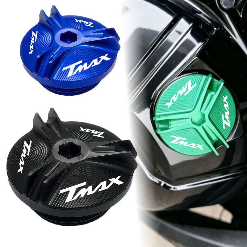 Tech Accessories Store - エンジンオイルキャップボルト燃料フィラーキャップ保護アクセサリーヤマハ T-Max TMAX 560 530 500