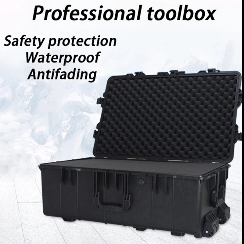 Rigid Tech Accessories Case Travel - PPツールオーガナイザーボックス、防水ハードケース、大型ツールケース、硬質プラスチックホイールケース、軍用ツールボックス、ポータブル