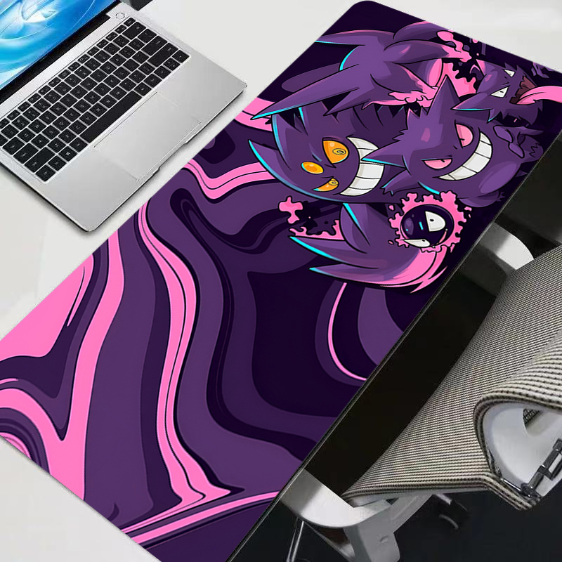 Tech Accessories Desk - 大型マウスパッド G-gengar マウスパッドオフィスデスクマット PC ゲームアクセサリー XXL