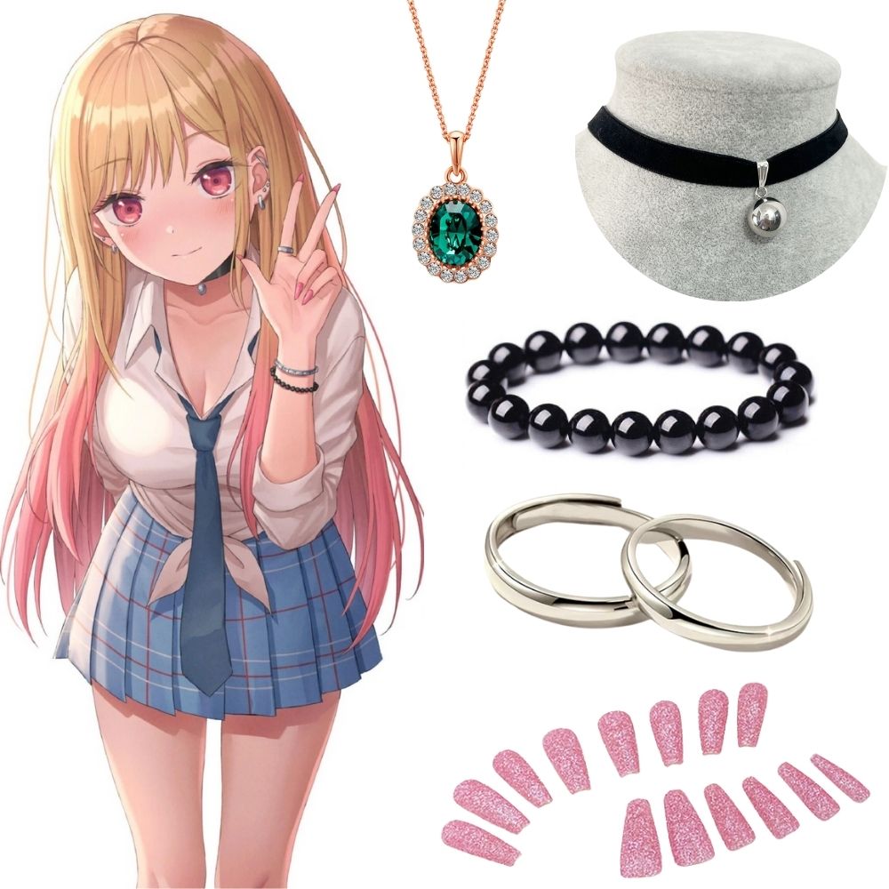 Nail Tech Accessories - キタガワマリン イヤリング ネックレス マイドレスアップダーリン コスプレアクセサリー ネイルアート