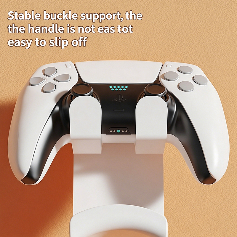 ゲームコントローラー用ヘッドホンハンガー 穴あけ不要 調整可 - Tech Accessories Desk のレビューと価格