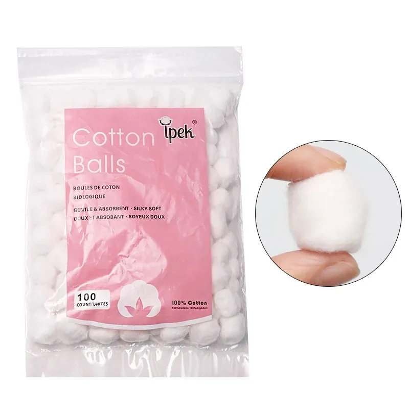 100 個ネイルアート綿球マニキュアリムーバークリーニングツ - Nail Tech Accessories のレビューと価格