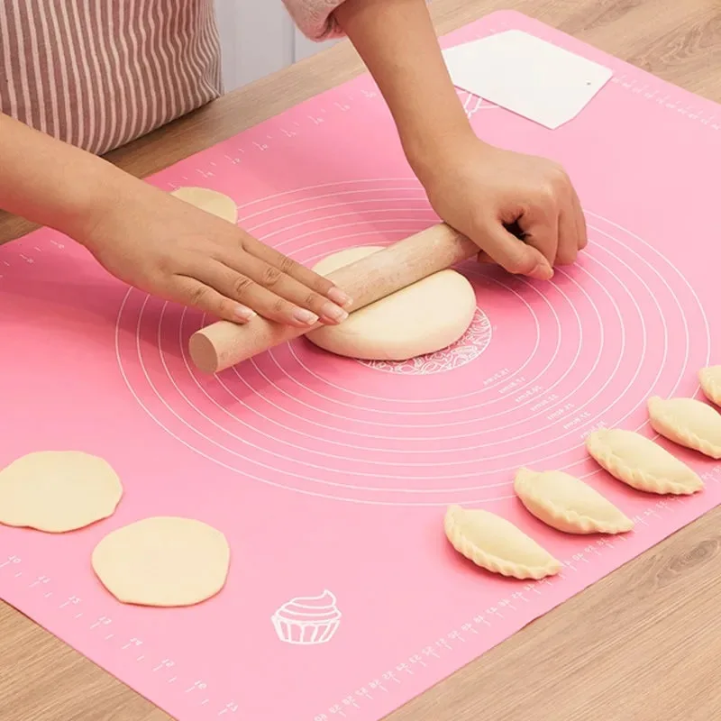 シリコーンベーキングマットピザ生地メーカーペストリーキッチン - Hi Tech Kitchen Accessories のレビューと価格