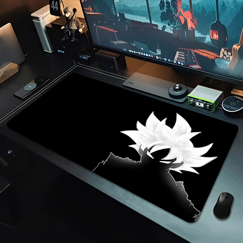 DBZ ブラックアニメマウスパッドドラゴンボール大型 PC  - Tech Accessories Desk のレビューと価格