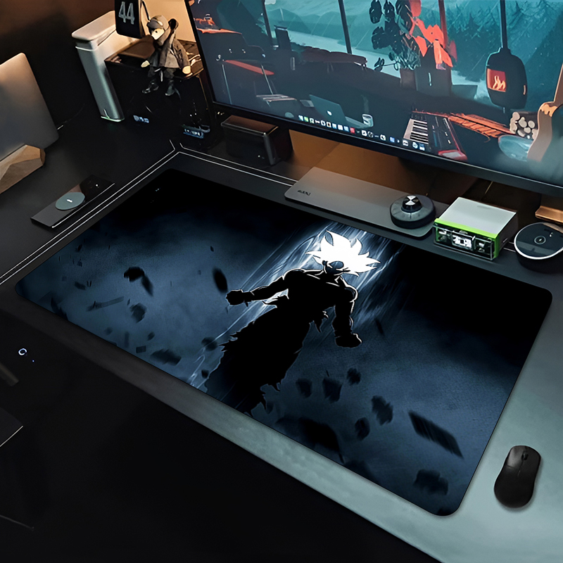 DBZ ブラックアニメマウスパッドドラゴンボール大型 PC  - Tech Accessories Desk のレビューと価格