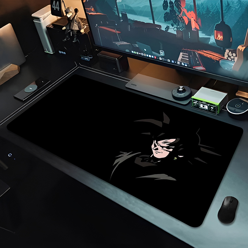 DBZ ブラックアニメマウスパッドドラゴンボール大型 PC  - Tech Accessories Desk のレビューと価格