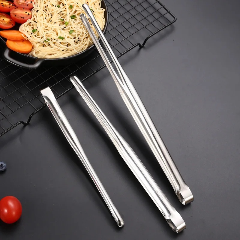 304 ステンレス鋼グリルトングフードクリップバーベキュース - Hi Tech Kitchen Accessories のレビューと価格