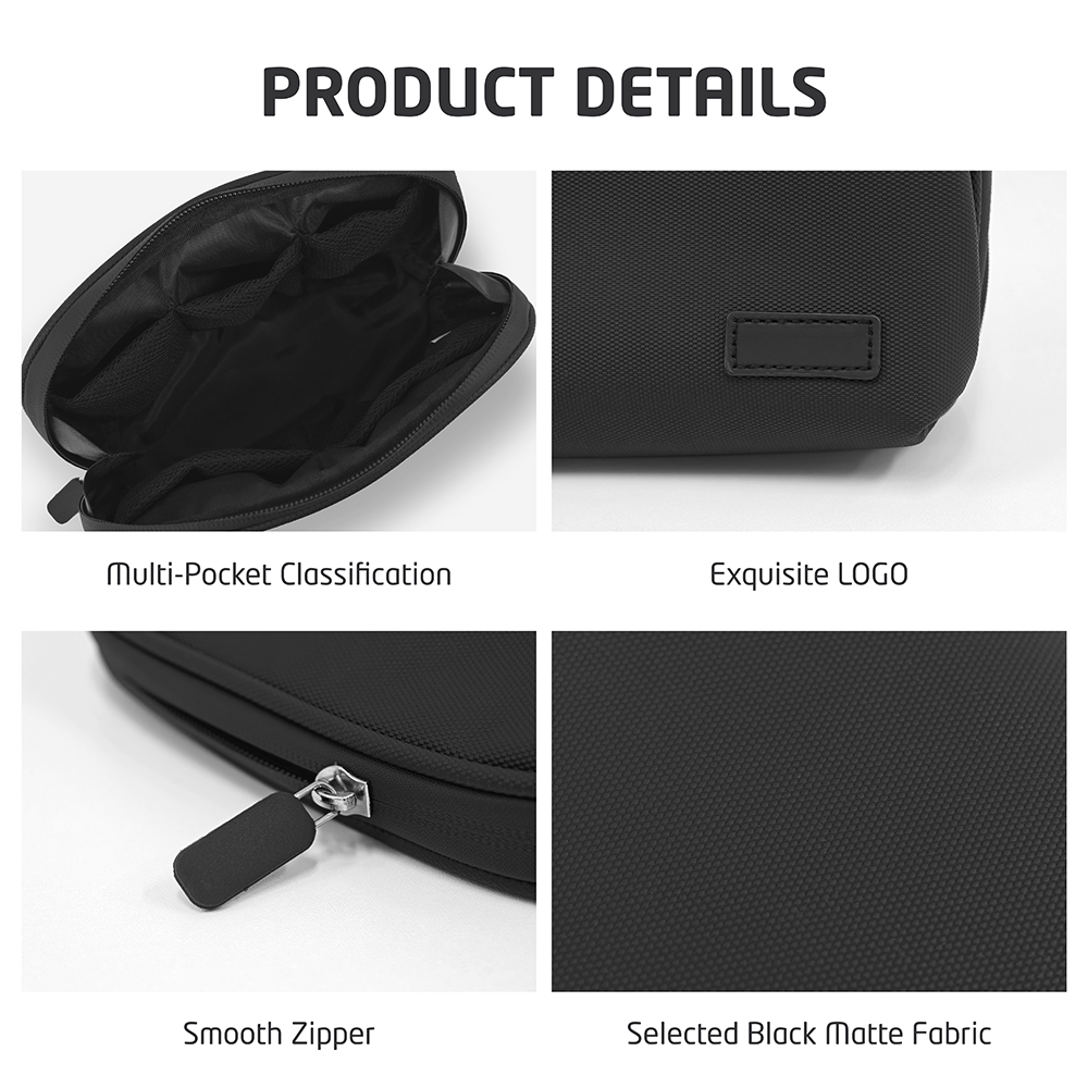 軽量防水テックポーチ、ポータブル電子機器アクセサリーケース、 - Tech Accessories Travel のレビューと価格
