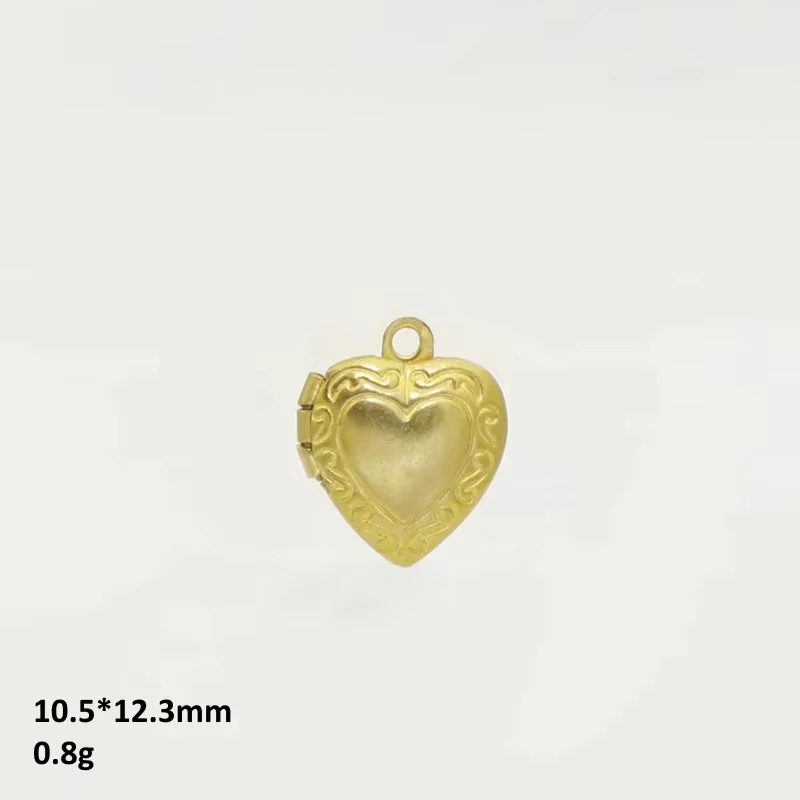 BoYuTe (50 ピース/ロット) 金属真鍮ハート型フォ - Vintage Tech Accessories のレビューと価格