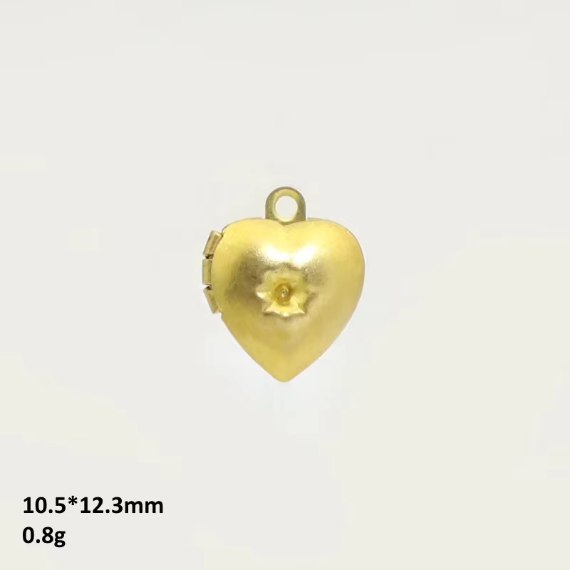 BoYuTe (50 ピース/ロット) 金属真鍮ハート型フォ - Vintage Tech Accessories のレビューと価格