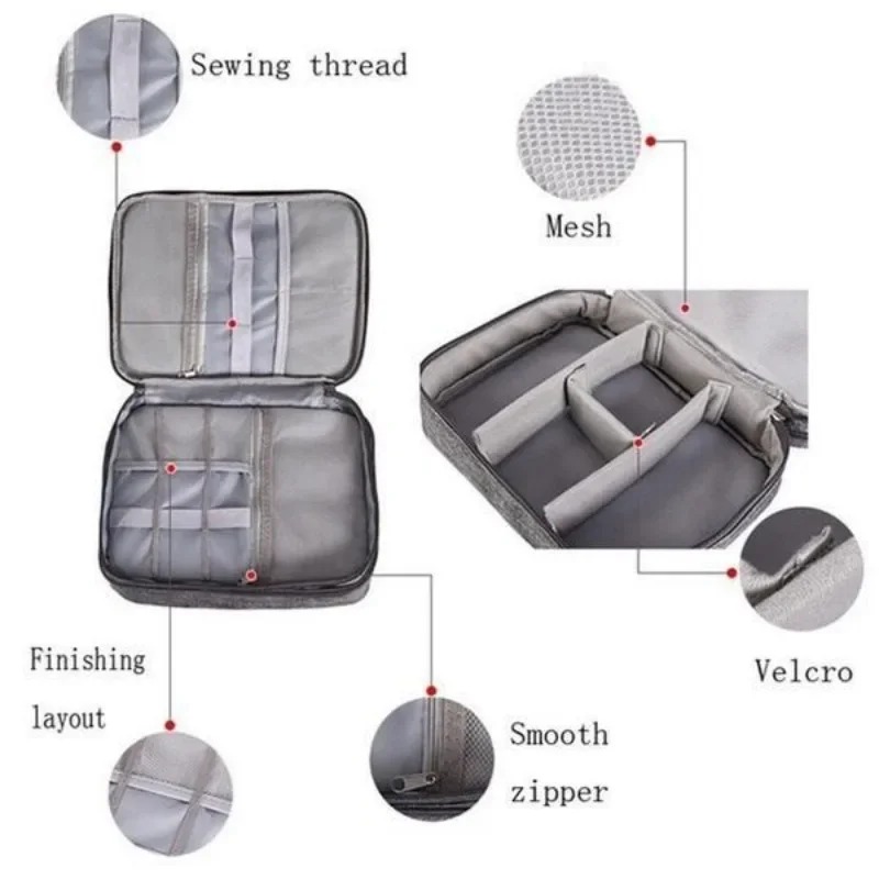 電子機器オーガナイザー トラベルケース 防水ケーブルオーガナ - Tech Accessories Travel のレビューと価格