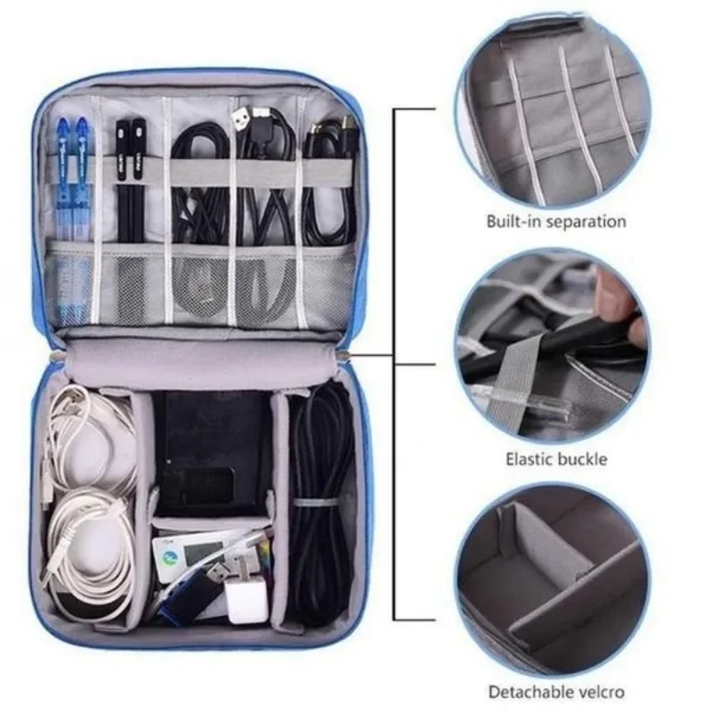 電子機器オーガナイザー トラベルケース 防水ケーブルオーガナ - Tech Accessories Travel のレビューと価格