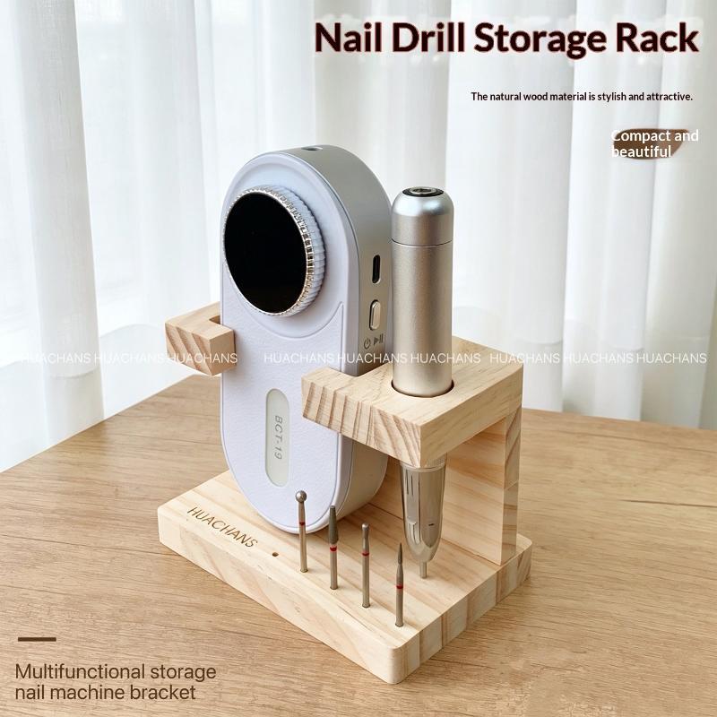 1 個夏用ネイルドリルマシンビット木製ホルダーネイルトレーニ - Nail Tech Accessories のレビューと価格