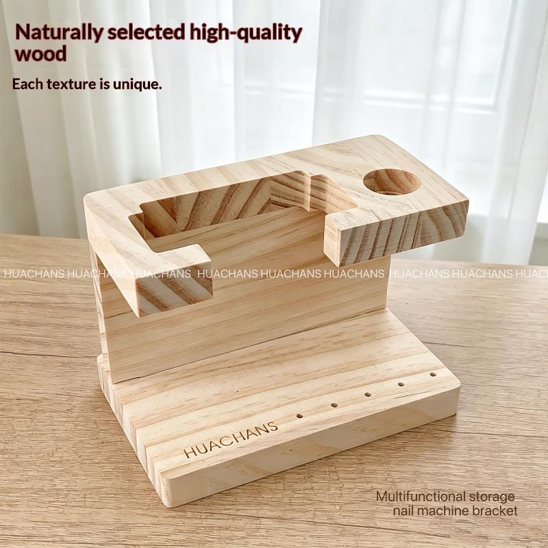 1 個夏用ネイルドリルマシンビット木製ホルダーネイルトレーニ - Nail Tech Accessories のレビューと価格