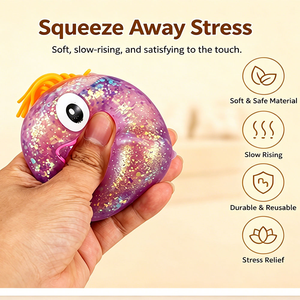 かわいい麦芽糖モンスタースクイーズシリコン製ストレス解消おも - Tech Home Accessories のレビューと価格