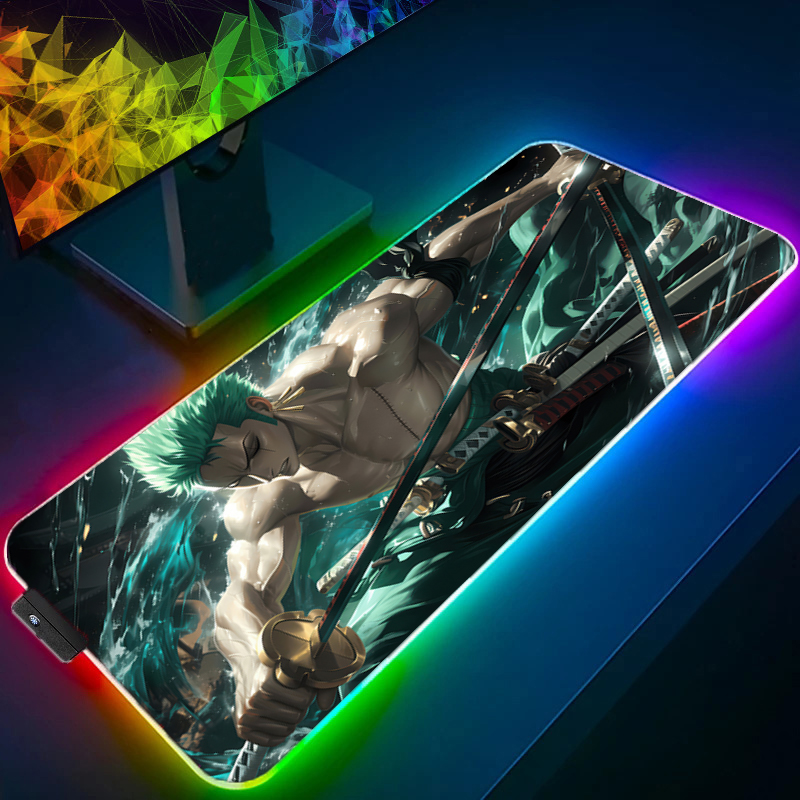 ワンピースゾロマウスパッド RGB ゲームアクセサリー Ga - Tech Accessories Desk のレビューと価格