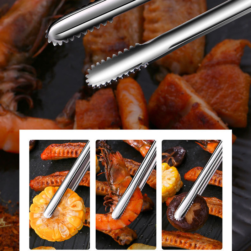 ステンレス製グリルトング フードクリップ BBQステーキクリ - Hi Tech Kitchen Accessories のレビューと価格