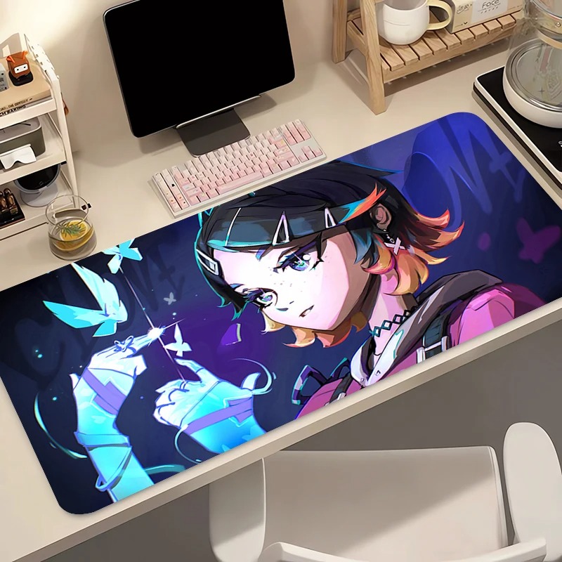 マウスパッドゲーマーコンピュータアニメ PC Valoran - Tech Accessories Desk のレビューと価格