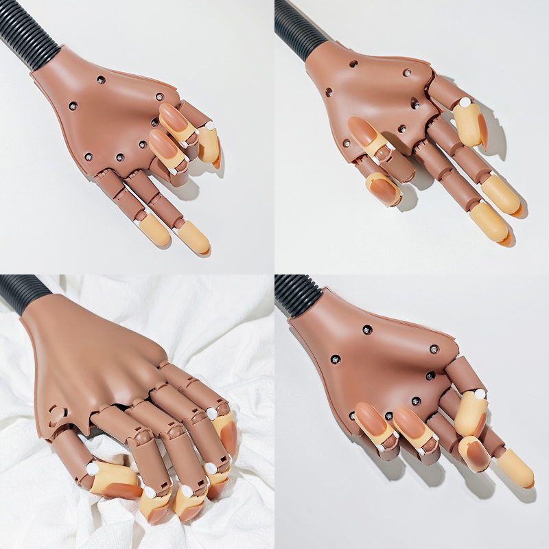 ネイル練習用ハンド 可動パーツ チップ アート用品 ツール  - Tech Accessories Store のレビューと価格