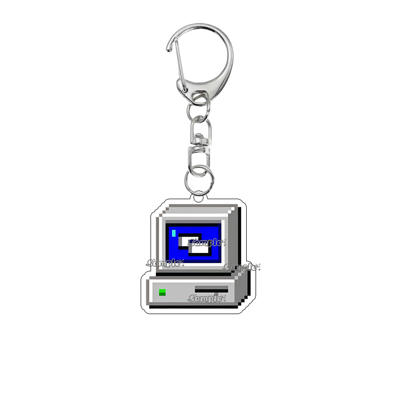 クリエイティブな両面プリント レトロピクセルアート Y2K風 - Tech Accessories Icon のレビューと価格