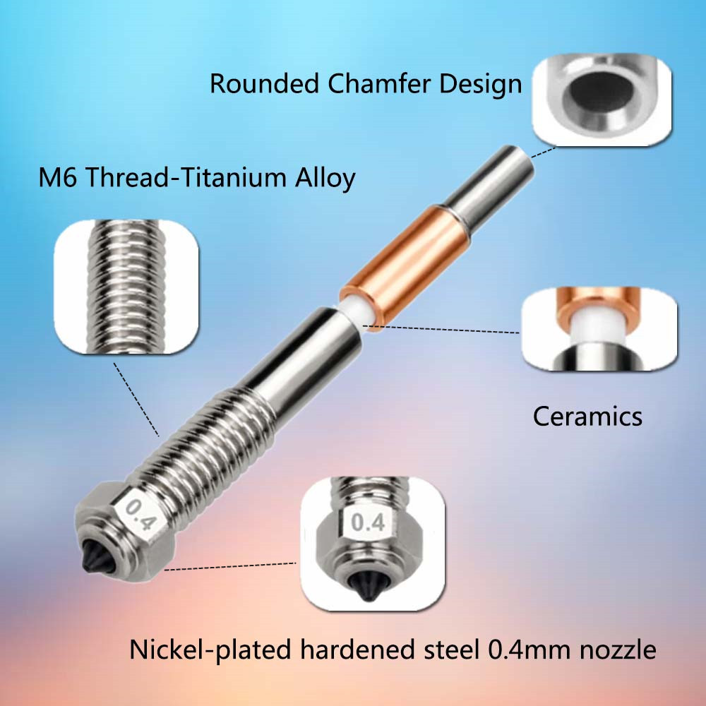 QIDI Plus 4 バイメタルノズル 0.2mm 0.4 - Tech Accessories Store のレビューと価格