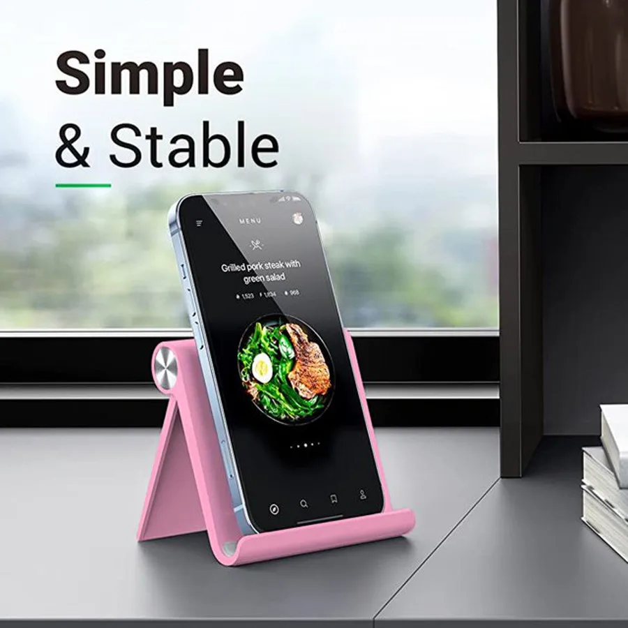 折りたたみ式デスクトップ電話ホルダー 調節可能なポータブルス - Tech Accessories Desk のレビューと価格