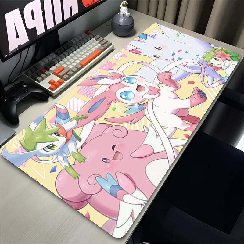 大型ピンクかわいいマウスパッド XXL ゲームコンピュータア - Tech Accessories Desk のレビューと価格