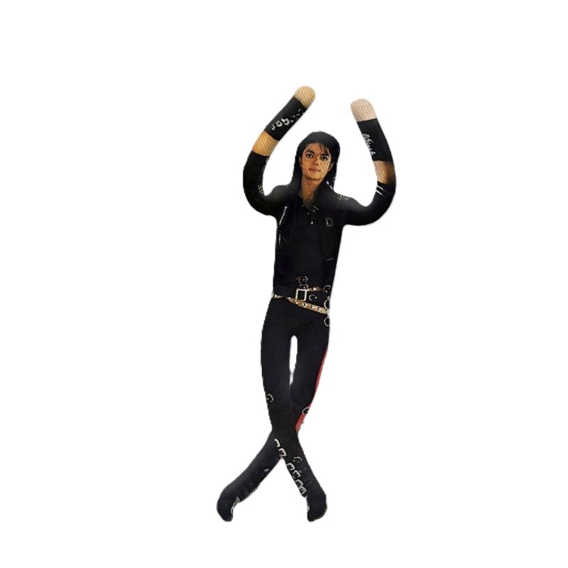 新しいスタイルのマイケル・ジャクソンコスプレ小道具人形ぬいぐ - Tech Home Accessories のレビューと価格