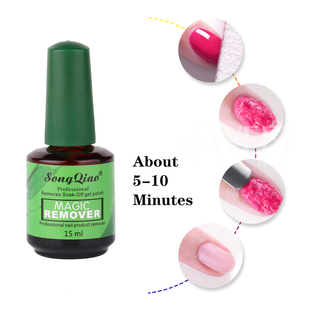 1/2/3個入り 15ml ネイルリムーバー バーストジェル - Nail Tech Accessories のレビューと価格