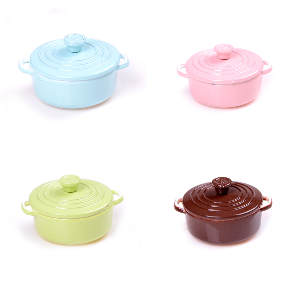 ドールハウス用ミニチュアキッチン用品,1:12スケール,蓋付 - Hi Tech Kitchen Accessories のレビューと価格