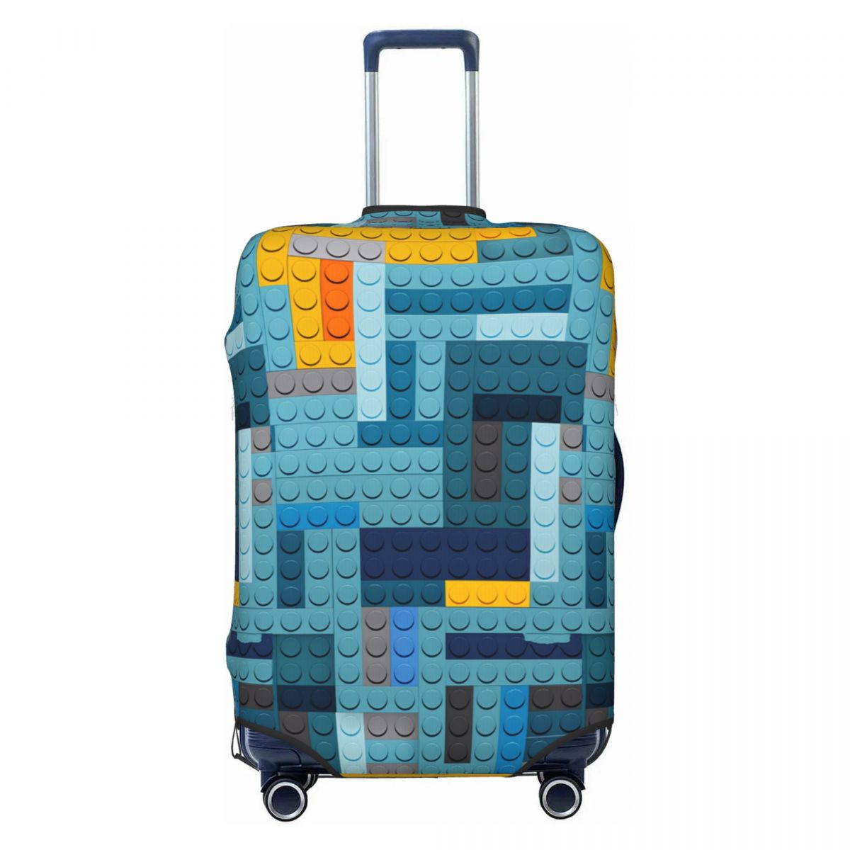 ブルーテックピクセルビルディングブロックテクスチャスーツケー - Tech Accessories Travel のレビューと価格
