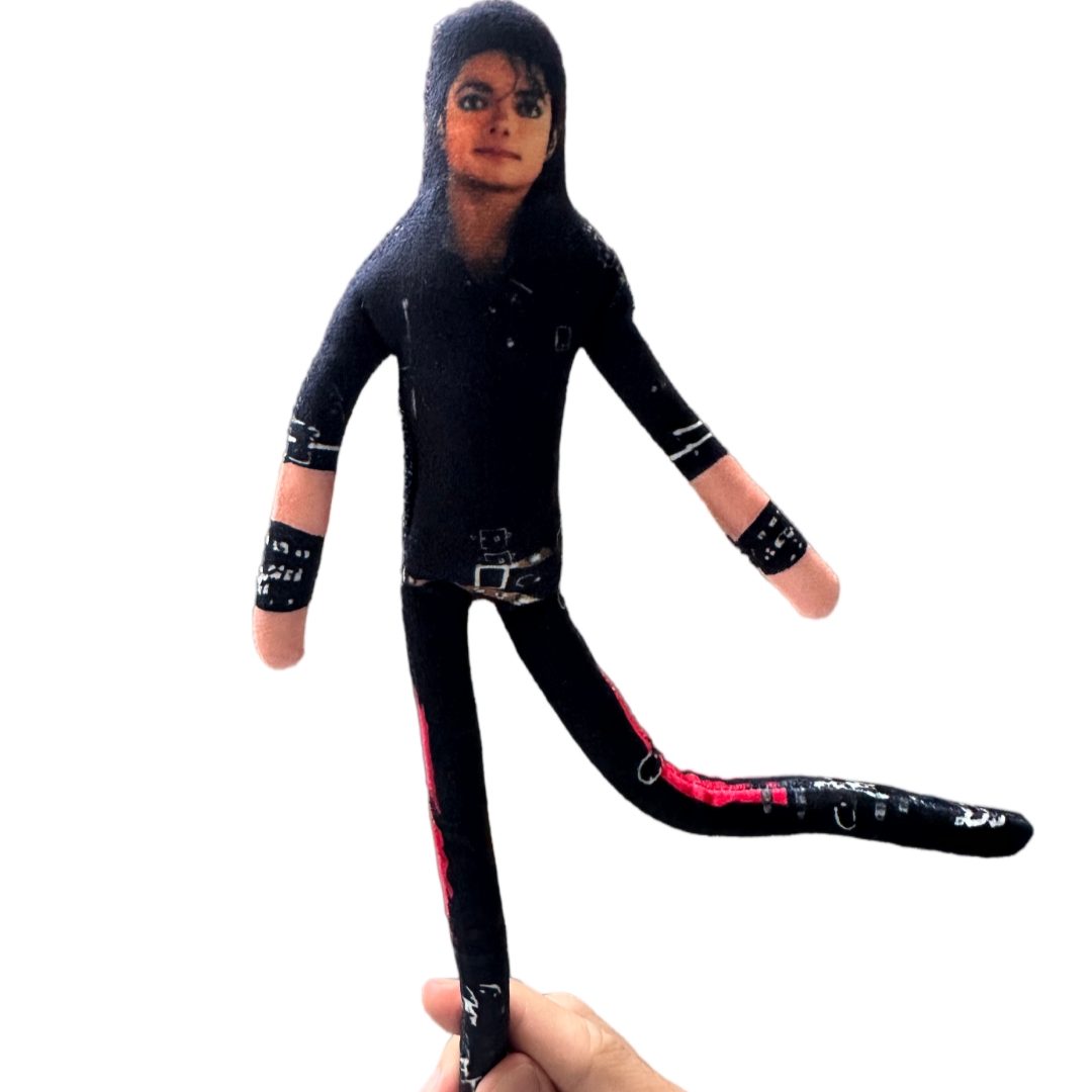 1-6 個マイケル・ジャクソンコスプレ小道具人形ぬいぐるみフ - Tech Home Accessories のレビューと価格